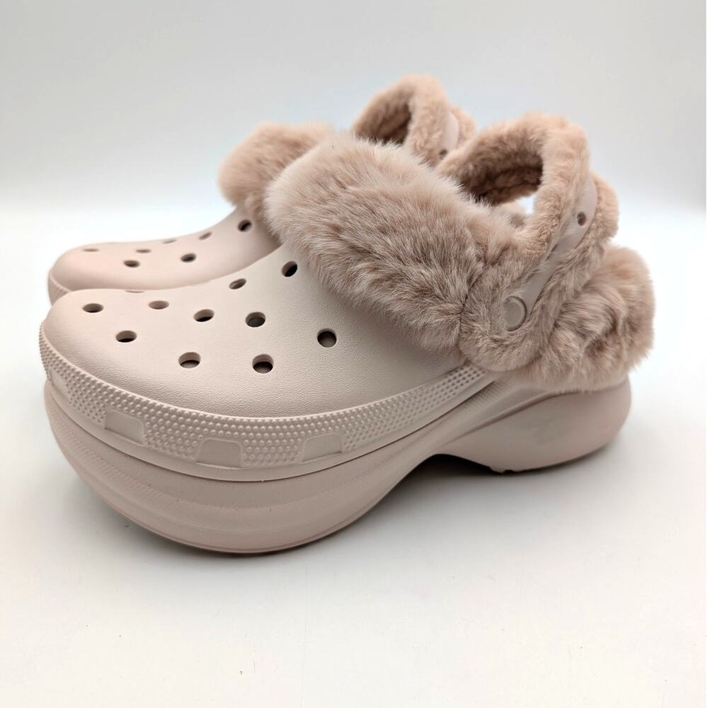 Crocs Classic Bae Clogs Shoes Closed Toe Women's Frappé Size US10 EU40.5